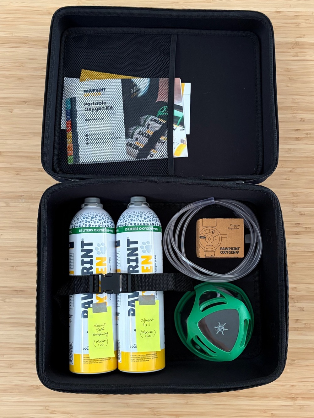 Pawprint oxygen kit for dogs